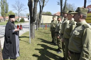 Przekazanie Świętego Ognia Komendantom CSSG i W-MOSG 