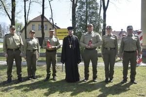 Przekazanie Świętego Ognia Komendantom CSSG i W-MOSG 