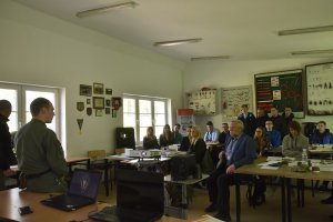 Wizyta studentów Państwowej Wyższej Szkoły Zawodowej w Suwałkach 