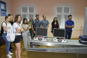 Wizyta studentów Uniwersytetu Stanowego w Texasie 