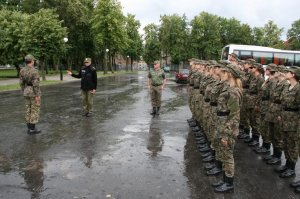 Kolejna grupa młodzieży klasy mundurowej w Centrum Szkolenia SG 