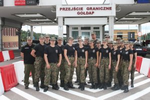 Kolejna grupa młodzieży klasy mundurowej w Centrum Szkolenia SG 