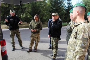 Szkolenie funkcjonariuszy Państwowej Służby Granicznej Ukrainy 