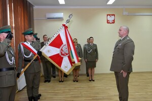 Uroczysta zbiórka w Centrum Szkolenia SG 