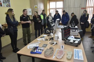 Wizyta studentów Państwowej Wyższej Szkoły Zawodowej w Suwałkach 