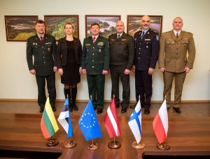 Spotkanie szefów szkół granicznych na Łotwie 