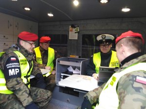 Pierwsza edycja kursu doskonalącego „Kontrola stanu technicznego pojazdów” na rzecz Żandarmerii Wojskowej 