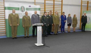 Uroczyste wręczenie dyplomów przyszłym oficerom 