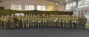 Uroczyste wręczenie dyplomów przyszłym oficerom 