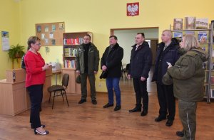 Wizyta delegacji Państwowej Szkoły Straży Granicznej Republiki Łotwy w CSSG 