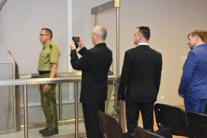 Wizyta delegacji Państwowej Szkoły Straży Granicznej Republiki Łotwy w CSSG 