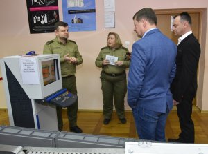 Wizyta delegacji Państwowej Szkoły Straży Granicznej Republiki Łotwy w CSSG 