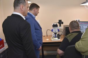 Wizyta delegacji Państwowej Szkoły Straży Granicznej Republiki Łotwy w CSSG 