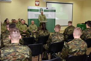 Rozpoczęcie szkolenia podstawowego dla funkcjonariuszy SG 