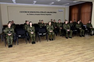 Rozpoczęcie szkolenia podstawowego dla funkcjonariuszy SG 