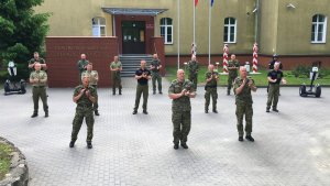 #GaszynChallenge – funkcjonariusze Centrum Szkolenia SG „pompują” dla chorych dzieci 