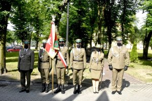 Uroczysta zbiórka w Centrum Szkolenia Straży Granicznej 