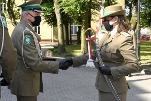 Uroczysta zbiórka w Centrum Szkolenia Straży Granicznej 