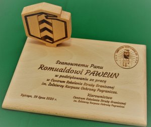 Uroczysta zbiórka w Centrum Szkolenia SG 