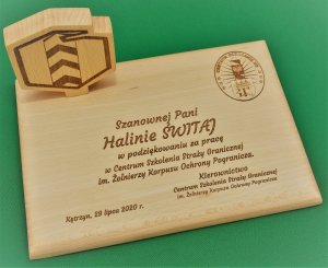 Uroczysta zbiórka w Centrum Szkolenia SG 