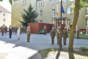 Uroczysta zbiórka w Centrum Szkolenia SG 