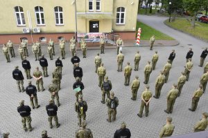 Rozpoczęcie kursu oficerskiego oraz szkoły chorążych w Centrum Szkolenia Straży Granicznej 