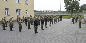 Rozpoczęcie kursu oficerskiego oraz szkoły chorążych w Centrum Szkolenia Straży Granicznej 
