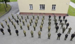 Rozpoczęcie kursu oficerskiego oraz szkoły chorążych w Centrum Szkolenia Straży Granicznej 