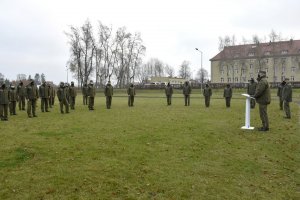 Rozpoczęcie II edycji kursu oficerskiego w Kętrzynie 