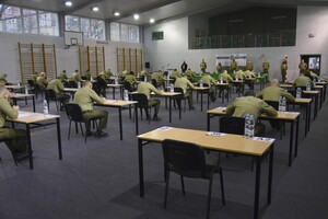 Finał kursu oficerskiego w Kętrzynie 