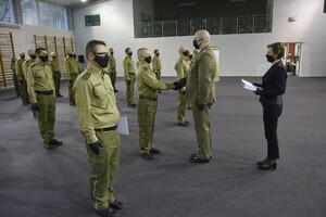 Finał kursu oficerskiego w Kętrzynie 