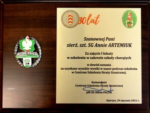 Podsumowanie szkolenia w zakresie szkoły chorążych 