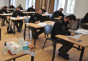 Zakończenie szkolenia w zakresie szkoły chorążych 