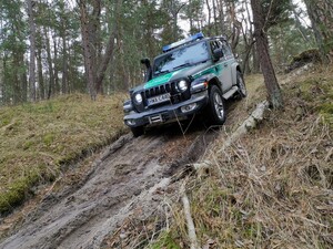 Trening jazdy pojazdami terenowymi w Krynicy Morskiej 