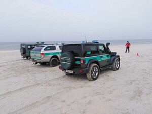 Trening jazdy pojazdami terenowymi w Krynicy Morskiej 