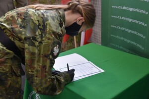 Uroczyste spotkanie w Centrum Szkolenia Straży Granicznej 