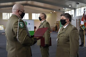 Uroczyste spotkanie w Centrum Szkolenia Straży Granicznej 