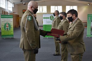 Uroczyste spotkanie w Centrum Szkolenia Straży Granicznej 