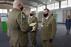 Uroczyste spotkanie w Centrum Szkolenia Straży Granicznej 