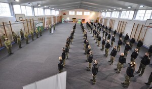 Inauguracja szkoły chorążych w CSSG 