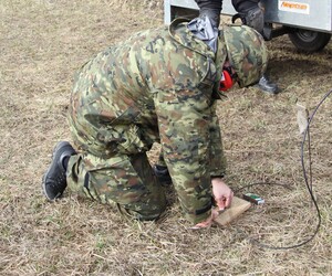 Rozpoznanie minersko-pirotechniczne w Kętrzynie