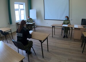 Egzaminy końcowe oraz zakończenie szkolenia w zakresie szkoły chorążych 