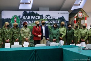 Funkcjonariuszka CSSG na spotkaniu z Pierwszą Damą 