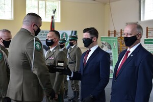 Uroczystość z okazji 30. rocznicy powołania Straży Granicznej w CSSG 