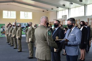 Uroczystość z okazji 30. rocznicy powołania Straży Granicznej w CSSG 