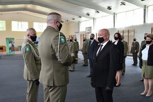 Uroczystość z okazji 30. rocznicy powołania Straży Granicznej w CSSG 