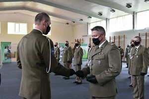 Uroczystość z okazji 30. rocznicy powołania Straży Granicznej w CSSG 