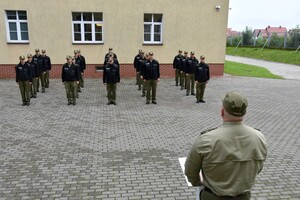 Rozpoczęcie kursu oficerskiego – trzecia grupa w CSSG