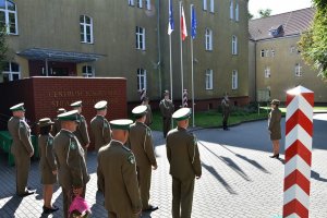 Uroczyste pożegnanie z mundurem 