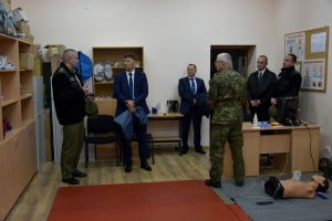 Wizyta delegacji Szkoły Służby Ochrony Granicy Państwowej Republiki Litewskiej w CSSG 
